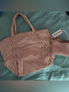 Baggu Brown Stripe Standard Cloud